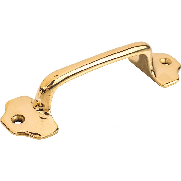 UNIQANTIQ HARDWARE SUPPLY Hoosier Type Brass Drawer Pull